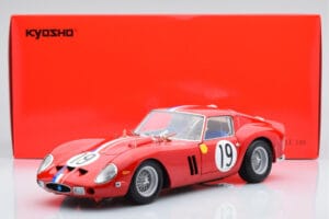 Ferrari 250 GTO #19 24 Hours of Le Mans 1962 Kyosho 1:18 08438A Metall — bild 10 av 10
