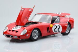 Ferrari 250 GTO #22 24 Hours of Le Mans 1962 Kyosho 1:18 08438B Metall — bild 2 av 10