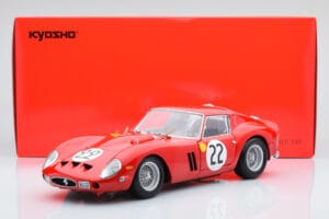 Ferrari 250 GTO #22 24 Hours of Le Mans 1962 Kyosho 1:18 08438B Metall — bild 10 av 10