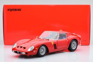 Ferrari 250 GTO Röd Kyosho 1:18 08438R Metall — bild 10 av 10