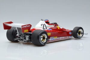 Ferrari 312 T2 B #21 G. Villeneuve Canadian GP 1977 MCG 1:18 MCG18623F Metall — bild 2 av 6