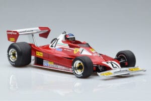 Ferrari 312 T2 B #21 G. Villeneuve Canadian GP 1977 MCG 1:18 MCG18623F Metall — bild 4 av 6