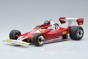 Ferrari 312 T2 B #21 G. Villeneuve Canadian GP 1977 MCG 1:18 MCG18623F Metall