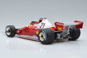 Ferrari 312 T2 B #21 G. Villeneuve Canadian GP 1977 MCG 1:18 MCG18623F Metall — bild 5 av 6