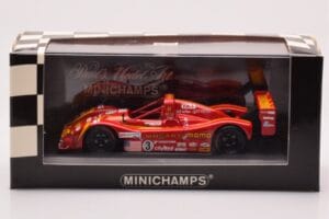 Ferrari 333 SP #3 Moretti Racing G. Moretti / D. Theys / M. Baldi 24 Hours of Le Mans 1998 Minichamps 1:43 430987603 Metall — bild 4 av 4