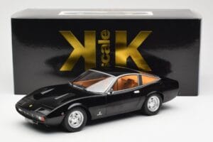 Ferrari 365 GTC4 Svart KK-Scale 1:18 180284 Metall — bild 6 av 6
