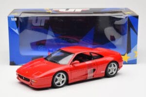 Ferrari F355 Berlinetta Röd UT Models 1:18 180074020 Metall — bild 6 av 6