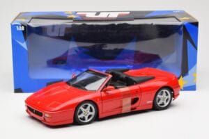 Ferrari F355 Spider Röd UT Models 1:18 180074030 Metall — bild 6 av 6
