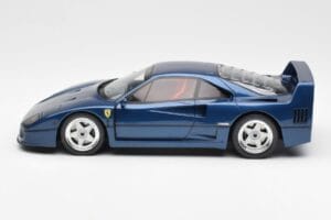 Ferrari F40 Blå GT Spirit 1:18 GT914 Resin — bild 3 av 6