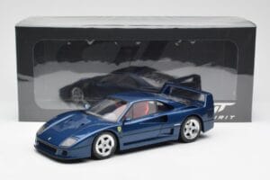 Ferrari F40 Blå GT Spirit 1:18 GT914 Resin — bild 6 av 6