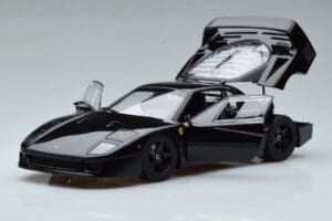 Ferrari F40 Lightweight Svart Kyosho 1:18 08412BK Metall — bild 2 av 12