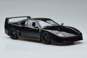 Ferrari F40 Lightweight Svart Kyosho 1:18 08412BK Metall — bild 8 av 12