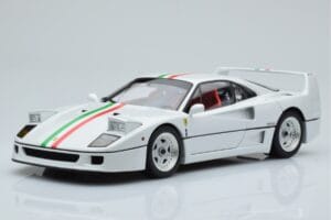 Ferrari F40 Pärlvit Italy Kyosho 1:18 08416PWT-G