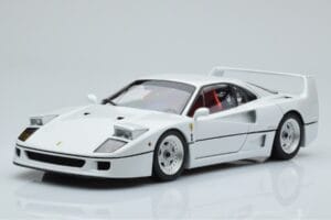 Ferrari F40 Pärlvit Kyosho 1:18 08416PW-G
