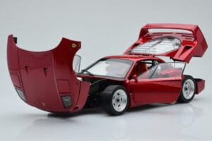 Ferrari F40 Röd Metallic Asia Exclusive Kyosho 1:18 08416RM-G Metall — bild 2 av 14