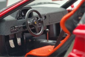 Ferrari F40 Röd Metallic Asia Exclusive Kyosho 1:18 08416RM-G Metall — bild 12 av 14