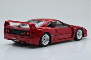 Ferrari F40 Röd Metallic Asia Exclusive Kyosho 1:18 08416RM-G Metall — bild 3 av 14