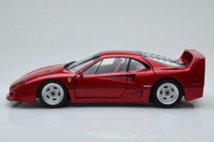 Ferrari F40 Röd Metallic Asia Exclusive Kyosho 1:18 08416RM-G Metall — bild 5 av 14