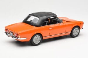 Fiat 124 BS Orange Sun Star 1:18 4906 Metall — bild 3 av 8