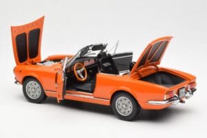 Fiat 124 BS Orange Sun Star 1:18 4906 Metall — bild 5 av 8