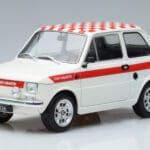 Fiat 126 Abarth Vit MCG 1:18 MCG18325 Metall