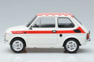 Fiat 126 Abarth Vit MCG 1:18 MCG18325 Metall — bild 3 av 6