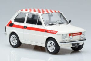 Fiat 126 Abarth Vit MCG 1:18 MCG18325 Metall — bild 4 av 6