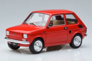 Fiat 126 Röd MCG 1:18 MCG18323 Metall