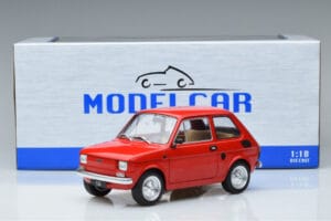 Fiat 126 Röd MCG 1:18 MCG18323 Metall — bild 6 av 6