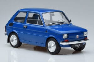 Fiat 126P Blå MCG 1:18 MCG18324 Metall — bild 4 av 6