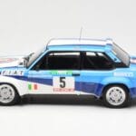 Fiat 131 Abarth #5 Team Fiat Works Rally Portugal 1980 Kyosho 1:18 08376A Metall - image 4 of 8