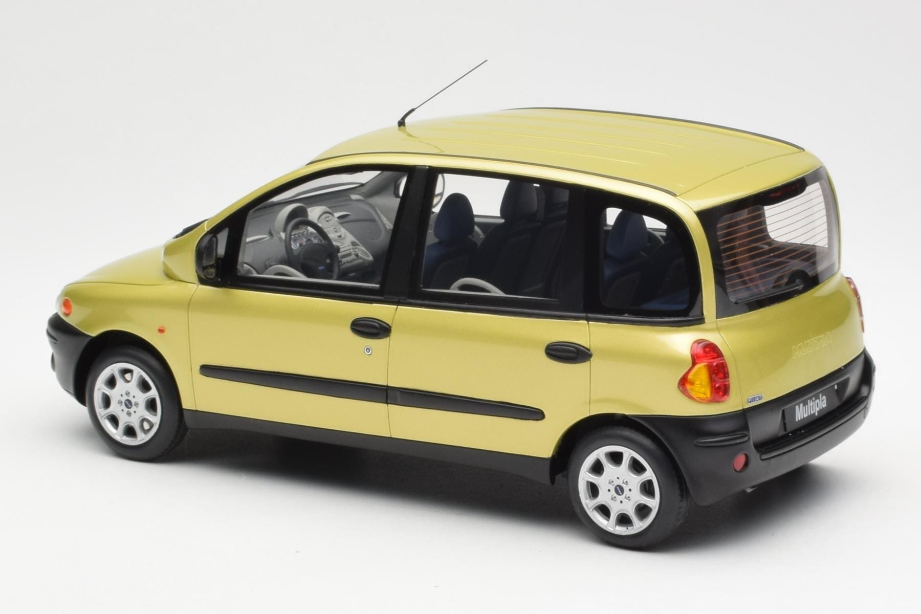 Fiat Multipla Gul Otto 1:18 OT1047 Resin — bild 5 av 6