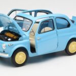 Fiat Nuova 500 Celeste Blå Kyosho 1:18 08966LB - image 2 of 8