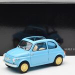 Fiat Nuova 500 Celeste Blå Kyosho 1:18 08966LB - image 8 of 8