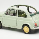 Fiat Nuova 500 Clear Grön Kyosho 1:18 08966LG - image 7 of 8