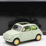 Fiat Nuova 500 Clear Grön Kyosho 1:18 08966LG - image 8 of 8