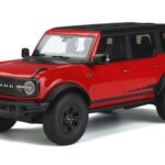Ford Bronco 4-Door Wildtrak Röd GT Spirit 1:18 GT360
