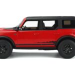 Ford Bronco 4-Door Wildtrak Röd GT Spirit 1:18 GT360 - image 3 of 5