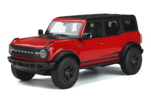 Ford Bronco 4-Door Wildtrak Röd GT Spirit 1:18 GT360