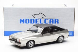Ford Capri Mk2 X-Pack Silver MCG 1:18 MCG18349 Metall — bild 6 av 6