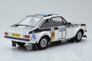 Ford Escort RS 1800 Allied Polymer #1 T. Makinen / H. Liddon Winner RAC Rally 1975 Minichamps 1:18 100758401 Metall — bild 3 av 8