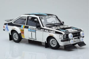 Ford Escort RS 1800 Allied Polymer #1 T. Makinen / H. Liddon Winner RAC Rally 1975 Minichamps 1:18 100758401 Metall — bild 6 av 8