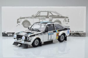 Ford Escort RS 1800 Allied Polymer #1 T. Makinen / H. Liddon Winner RAC Rally 1975 Minichamps 1:18 100758401 Metall — bild 8 av 8