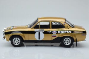 Ford Escort Mk1 RS1600 Night Version #1 R. Clark / J. Porter Rally Wales 1972 IXO 1:18 18RMC100 Metall — bild 3 av 6