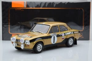 Ford Escort Mk1 RS1600 Night Version #1 R. Clark / J. Porter Rally Wales 1972 IXO 1:18 18RMC100 Metall — bild 6 av 6