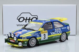 Ford Escort RS Cosworth #9 P. Bernardini / J-M. Andrie Rally Monte Carlo 1996 Otto 1:18 OT1028 Resin — bild 6 av 6