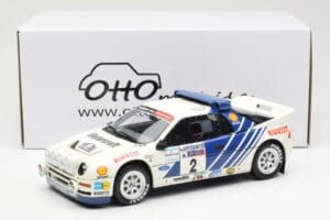 Ford RS200 Gr.B #2 S. Blomqvist / B. Berglund Lombard RAC Rally 1986 Otto 1:18 OT679 Resin — bild 6 av 6