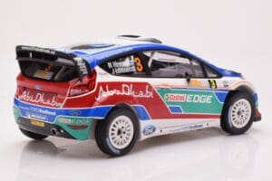 Ford Fiesta RS WRC Ford Abu Dhabi #3 M. Hirvonen / J. Lehtinen Winner Rally Australia 2011 Minichamps 1:18 151110803 Metall — bild 2 av 6