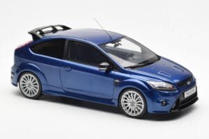 Ford Focus RS Mk2 Blå Otto 1:18 OT1067 Resin — bild 4 av 6