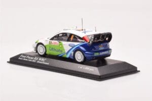 Ford Focus RS WRC #4 R. Kresta / J. Tomanek Rally Monte Carlo 2005 Minichamps 1:43 400058404 Metall — bild 3 av 4